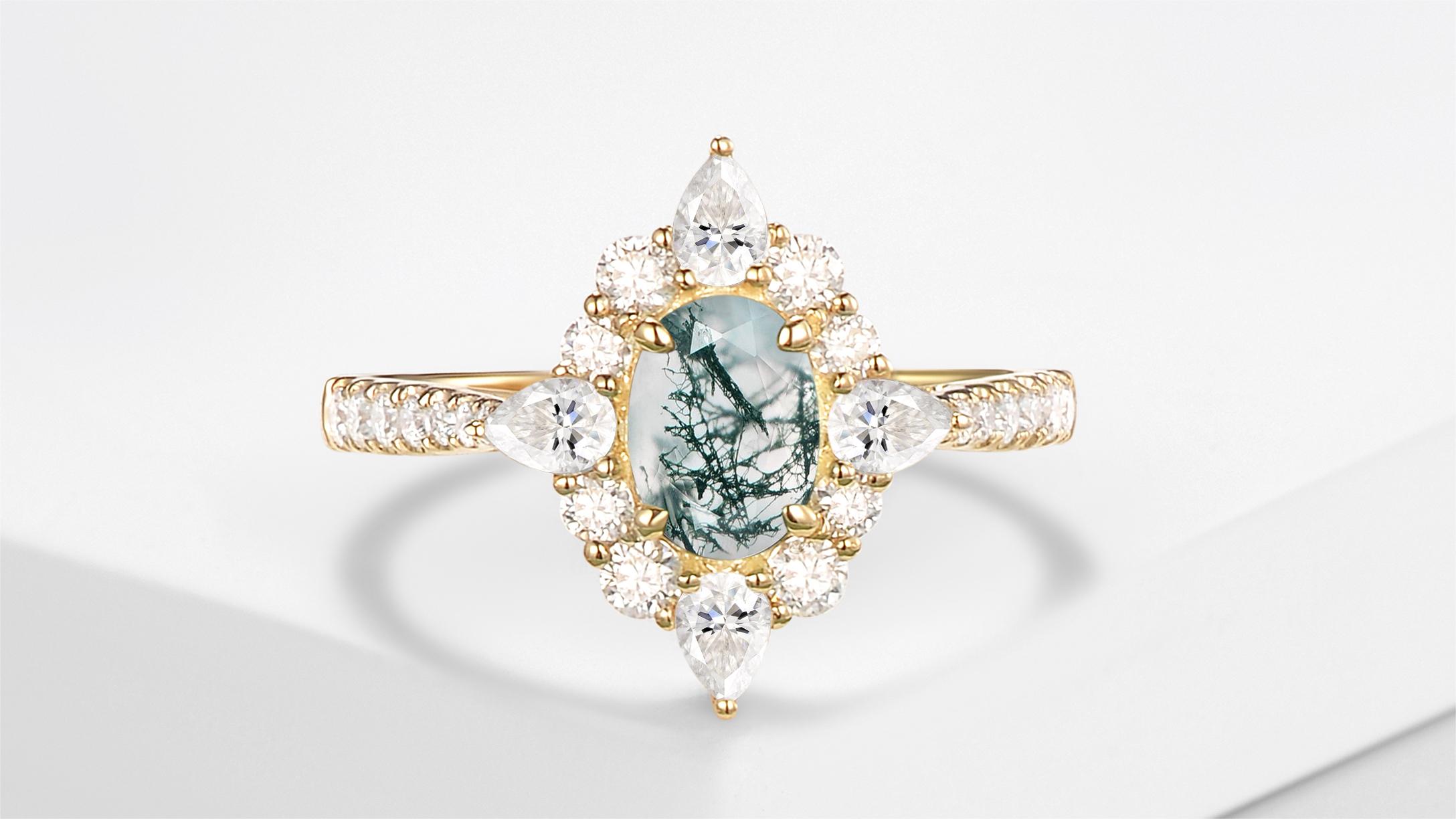 Is It Possible to Find Moss Agate Rings That Are Affordable?